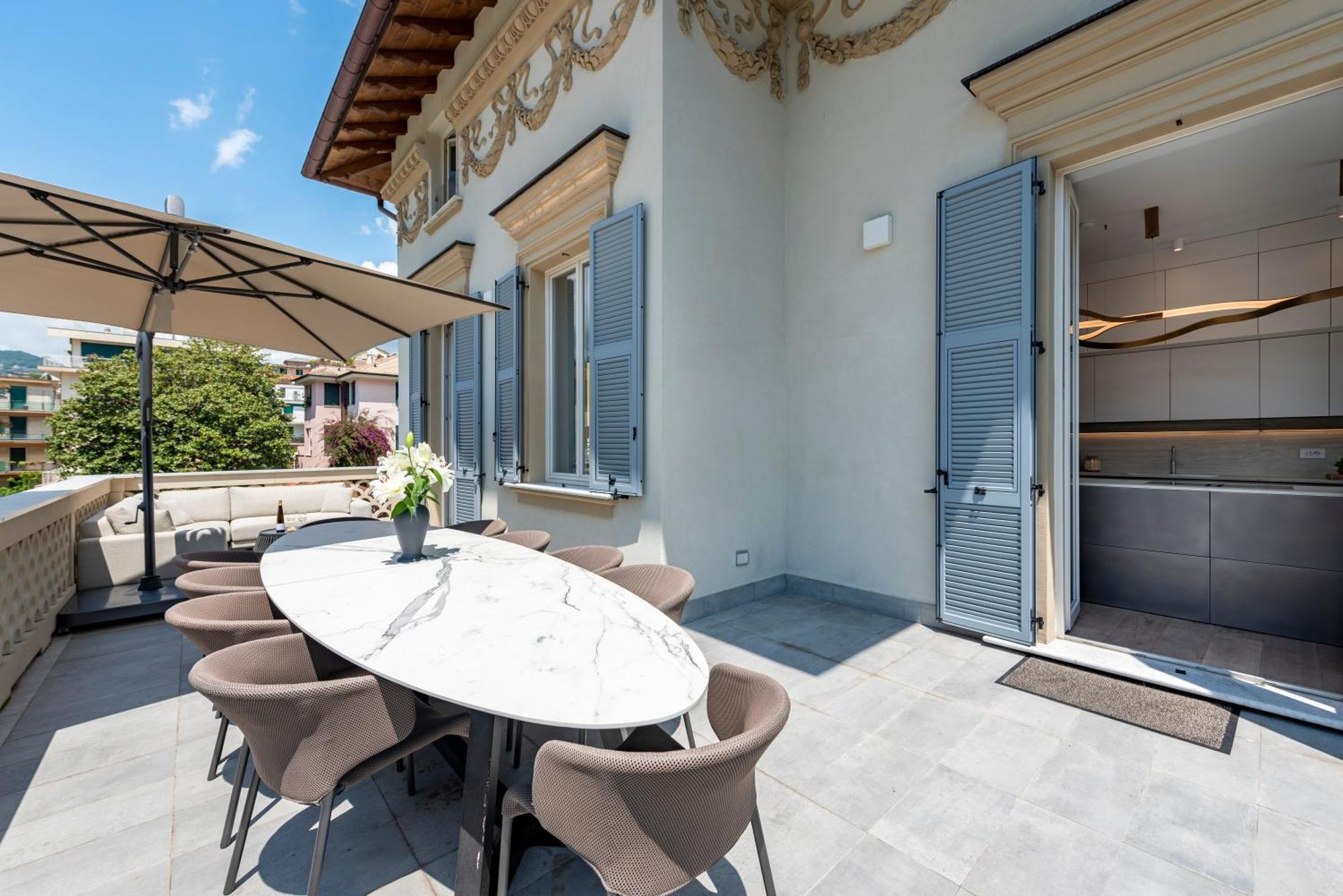Villa Porto Rapallo Portofino Coast エクステリア 写真